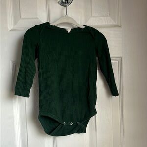 Kate Quinn Modal Rib Bodysuit Green